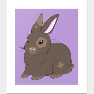 Cute Brown Bunny Posters and Art